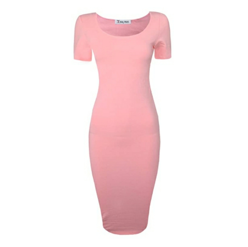 Short Sleeve Bodycon Dress